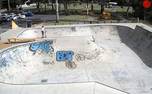 How the CCTV cameras see the South Tweed skate park. How the CCTV cameras see the South Tweed skate park.